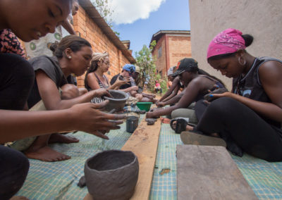 Madagascar - Androvakely, poterie